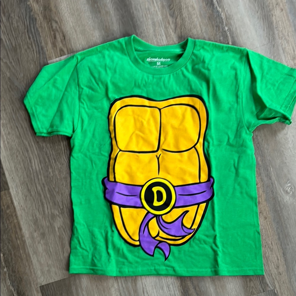 Green Ninja Turtle Graphic T-Shirt